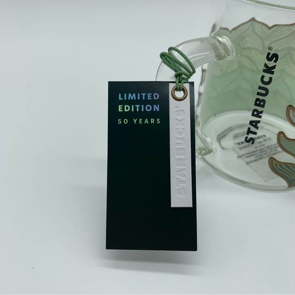 Starbucks Siren Anniversary Glass Mug - Picture 4 of 5